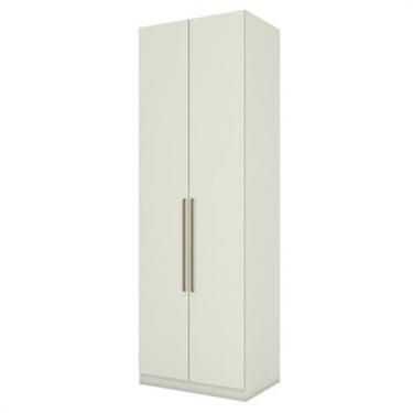 Imagem de Guarda Roupa Modulado Seletto 2 Portas e 3 Gavetas Areia/jequitibá - Móveis Henn