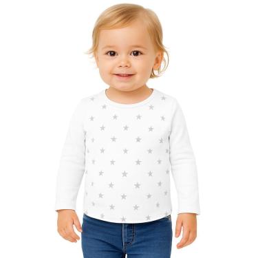 Imagem de Blusa Infantil Manga Longa com Estampa de Estrelinhas Kyly-Feminino