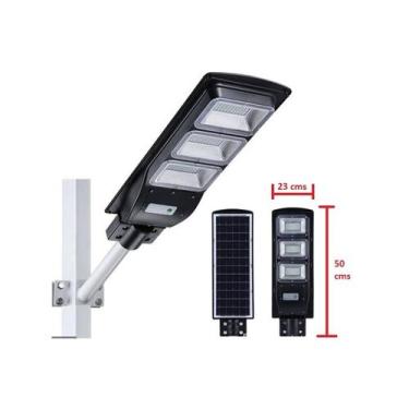 Imagem de Lâmpada LED solar externa com base solar de 150 W + - Lightbek Officia