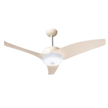 Imagem de Ventilador de Teto Latina 127v C/ Controle de Parede VT633 Bege