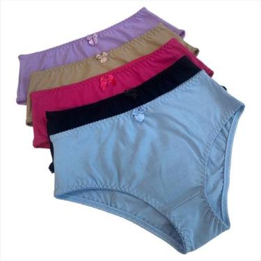 Imagem de Kit 5 Calçola De Algodão Senhora Calcinha - Pelle Blu Lingerie, Variad