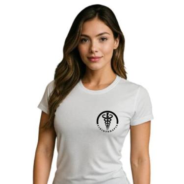 Imagem de Camiseta Feminina Personalizada Dry Fit Fisioterapia Slin - CRIEL, Bra