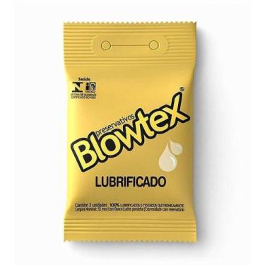 Imagem de Preservativo Blowtex Lubrificante com 3 unidades - Fabrica de artefato