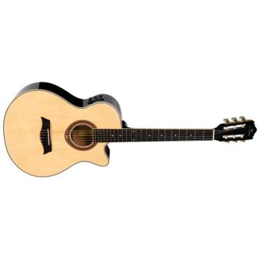 Imagem de VIOLÃO ELÉTRICO MICHAEL MINI JUMBO VMY340 natural