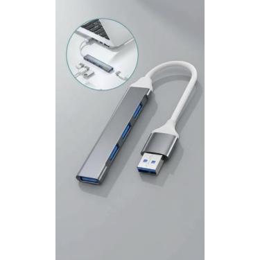 Imagem de Hub USB 3.0 4 Portas 5Gbps Extensor PC Notebook - Congratulations Stor