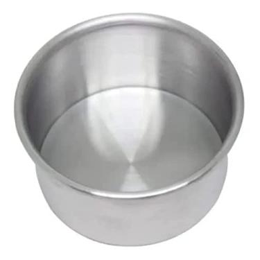 Imagem de Forma Redonda Baixa 15x5cm P/Bolo C/ 5cm Altura Em Alumínio
