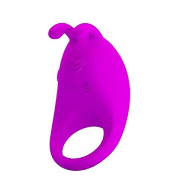 Imagem de vibrating ring, women's sex toys, mens vibrator, Lightweight Silicone clit stimulator Thrusting Training Penis Ring Waterproof Personal penis ring Toys Suitable for Men male toy male toy Ro16