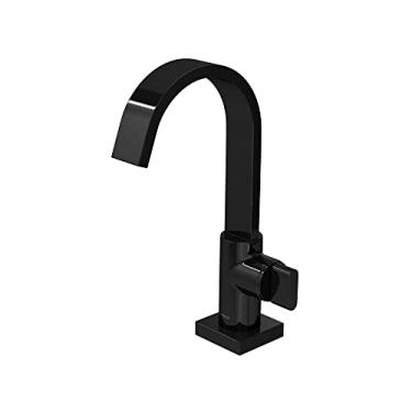 Imagem de Torneira de mesa bica alta para lavatório Polo, Black Noir, Deca, 1198.BL33.NO