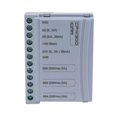 Imagem de Módulo De Expansão Para Inversor CFW300-IOAR I/Os WEG