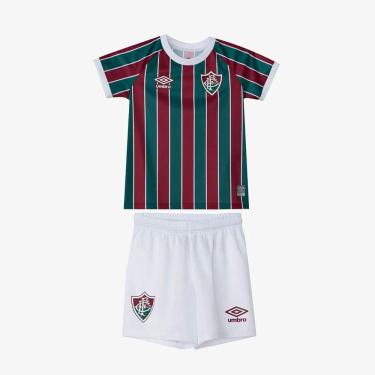 Imagem de Kit Umbro Do Fluminense Of 1 2023-Infantil