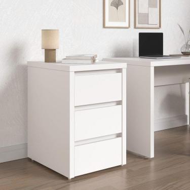 Imagem de Gaveteiro Modular 50cm Ficus CabeCasa MadeiraMadeira Branco