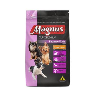 Imagem de Ração Magnus Super Premium Sabor Frango E Arroz Para Cães Adultos Pequ