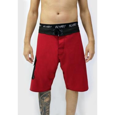 Imagem de Bermuda Água Alkary Vermelha-Masculino