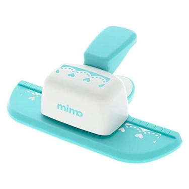 Imagem de Mimo Furador de Bordas Contínuas - Coracões - Versátil e Com Design Confortável Para o Manuseio - Possui a Base Antiderrapante - Cantos Decorados Incríveis em Diversos Tipos de Papéis