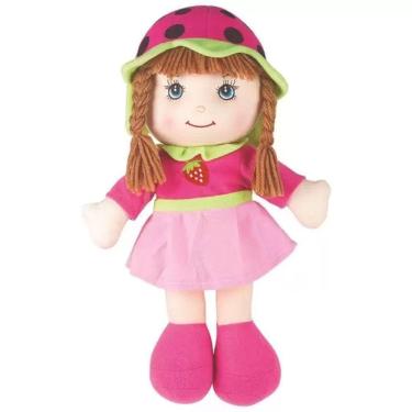 Imagem de Boneca de Pano Baby Fruit Morango 790-2 Mod.2 - Braskit