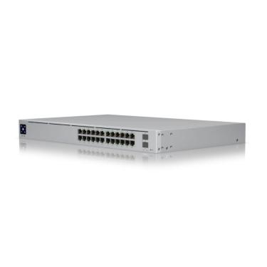Imagem de Switch 24 Portas Ubiquiti UniFi Pro G2- 24 Portas Gigabit - 2 Portas SFP Gigabit - PoE++ - Layer 3