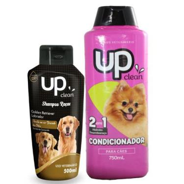 Imagem de Kit Shampoo Raças Golden - Labrador 500ml + Condicionador 750 Ml Up Cl