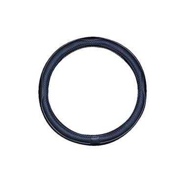 Imagem de Mayco Bell Capa para volante de barco couro de microfibra 33 a 34 cm, Preto