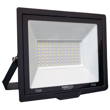 Imagem de Refletor De Led 70w Luz Branca 110/220v 25.000h Fortled