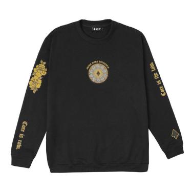 Imagem de Moletom MCD Careca Santa Vitral WT24 Masculino Preto