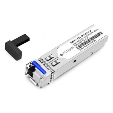 Imagem de OPSTRAN Módulo transceptor óptico 1000BASE-BX-U BiDi SFP compatível com Cisco MGBBX1 1310nm-TX/1490nm-RX 20km DOM Simplex LC SMF