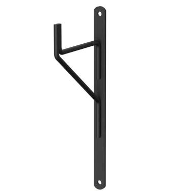 Imagem de Suporte De Parede Suspenso Para Botijão De Gás Externo Preto