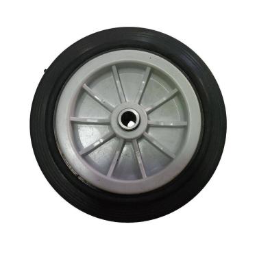 Imagem de Roda Borracha Maciça Para Carrinhos R 614 Bmn Até 120 Kgs