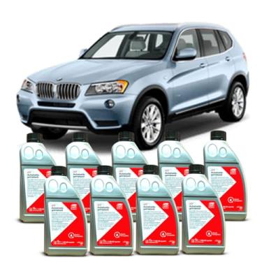 Imagem de Kit Troca Oleo Cambio Automatico 9 Litros Febi 39095 ATF BMW X3 xDrive 20i F25 2011 A 2017 (8 Marchas)