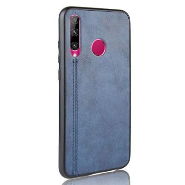 Imagem de Capa para celular Huawei Honor 20 Lite Capa protetora robusta 360° protege seu telefone capa de couro liso para Huawei Honor 20 Lite