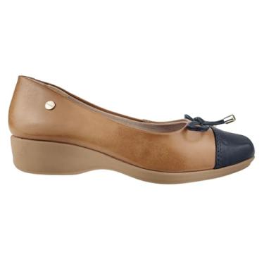 Imagem de Sapato Feminino Super Conforto Scarpin 253019 (Caramelo, BR, Adulto, Numérico, 37)