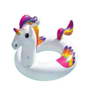 Imagem de Boia Circular Inflavel Unicornio 119X91Cm Na Caixa