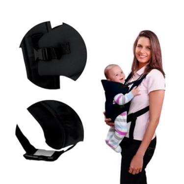 Imagem de Bolsa Canguru Ergonômico Para Bebê Com Alça Almofadada Baby
