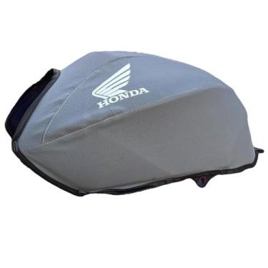 Imagem de Capa De Tanque Moto Cg 160 Start 2016 Ate 2024 Vermelha/Azul/Preta/Cin