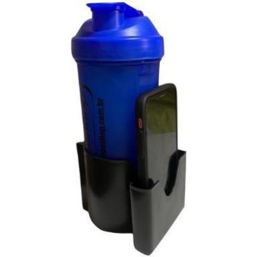 Imagem de Suporte para garrafa de agua e celular para academia coqueteleira - Me