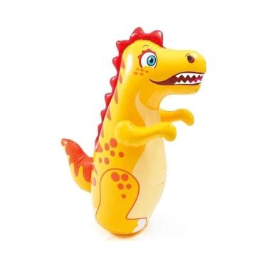 Imagem de João Bobo Inflável Boneco Teimoso 3d - Intex Dinossauro