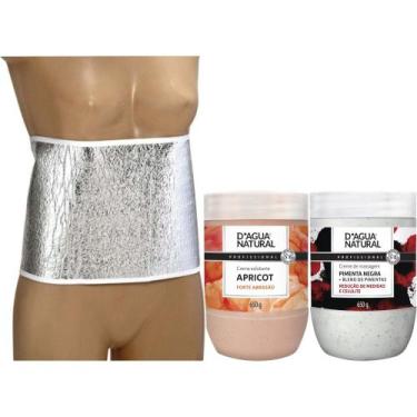 Imagem de Kit modeladora  pimenta negra apricot cinta isolmanta - D'agua Natural