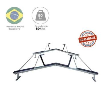 Imagem de Rack de Teto Suporte Porta Escadas Versa Sedan Ano 12/19 - Doxa
