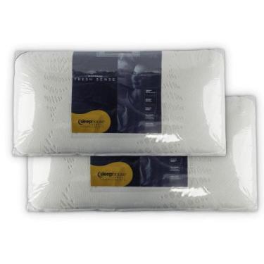 Imagem de Conjunto de travesseiros 85x40 cm - fresh sense - sleep complements, U