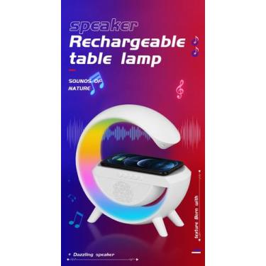 Imagem de 1 Peça Brilhante Sem Fio Alto Falante CARREGADOR - SOMCARREGADOR