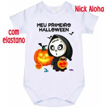 Imagem de body bebê meu primeiro halloween cód 1836 - nick aloha, Branco, M