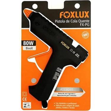Imagem de Pistola Cola Quente Silicone 80W Foxlux Bivolt