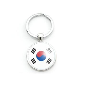 Imagem de Chaveiro Bandeira da Coréia do Sul South Korea - RECANTOASTRALSITE