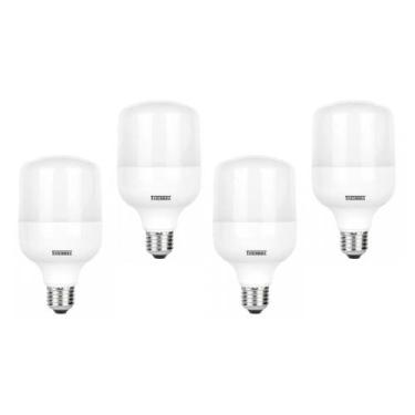 Imagem de Conjunto 4 Lâmpada High Led Tkl 170 30w 6500k E27 Taschibra, 100-240v