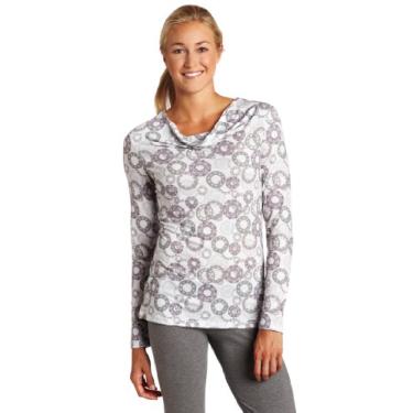 Imagem de Isis Camiseta feminina com capuz fundamental, cata-vento nuvem, GG