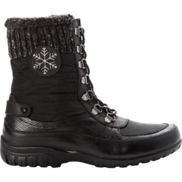 Imagem de Propet Bota de neve feminina Delaney Frost, Preto, 6 Wide