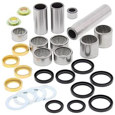 Imagem de All Balls Racing 27-1128 Kit de vedação de rolamento de braço oscilante de choque compatível com/substituição para Yamaha WR250F WR450F, outros