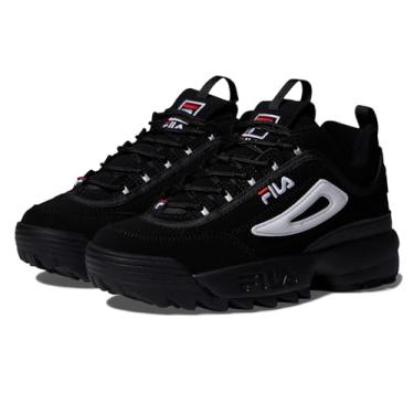 Imagem de Fila Tênis infantil Disruptor II, Preto/Branco/Vermelho Virtual, 13 Little Kid