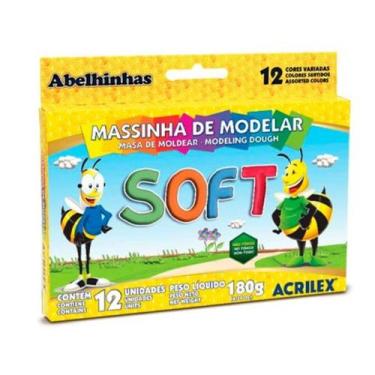 Imagem de Massa modelar soft 12 unid acrilex
