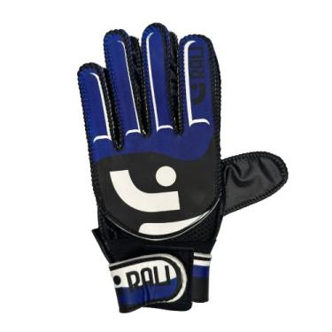 Imagem de Luva Goleiro Infantil Campo Rali Azul, P
