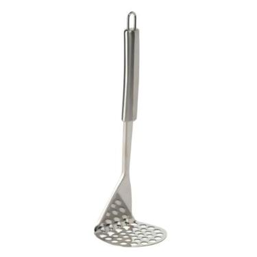 Imagem de Amassador Batatas Espremedor Manual Aço Inox 25,5cm VNC2426 - JW SHOP